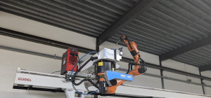 Avondsessie lasrobot Exner