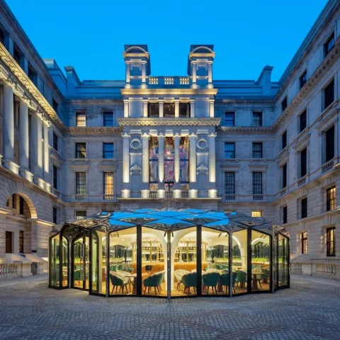 Grand Courtyard Pavilio at the OWO (© Kyungsub Shin Studio).