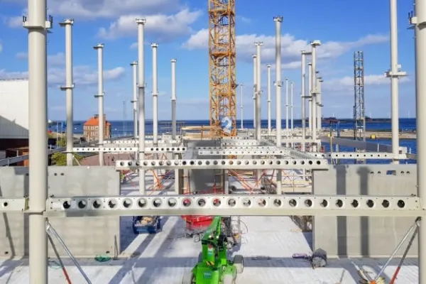 Deltabeam Frame (© Peikko)