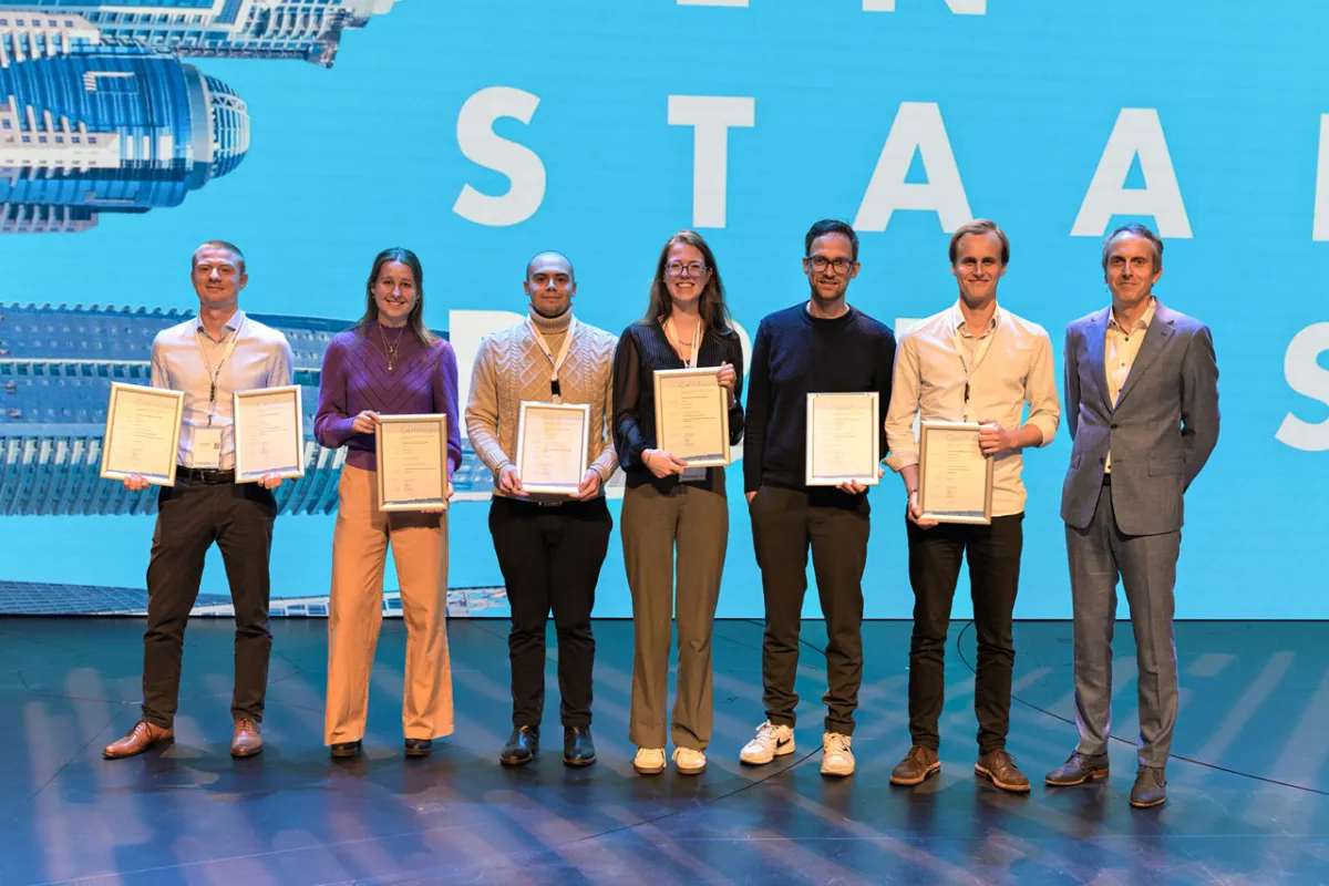 Winnaars studentenSTAALprijs 2025