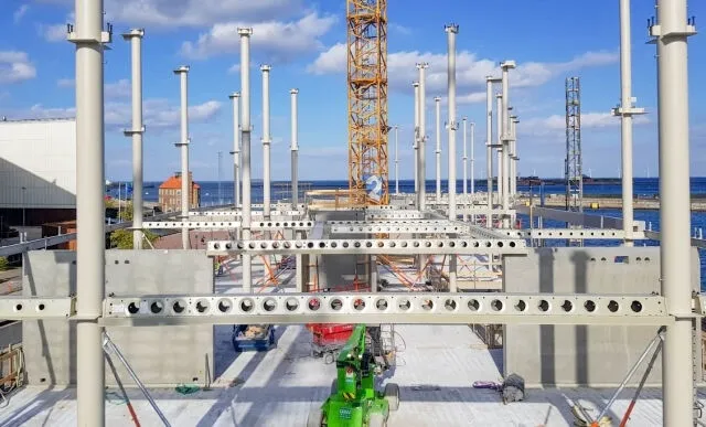 Deltabeam Frame (© Peikko)