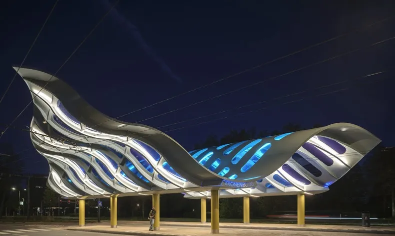 Busstation Kronenburg, Arnhem.