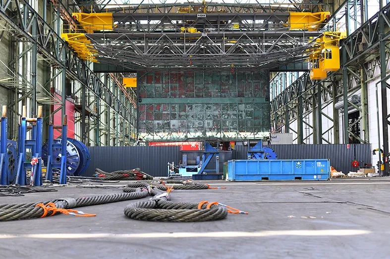 RDM loods, foto: Havenbedrijf Rotterdam (ontwerp: ENS Engineers)