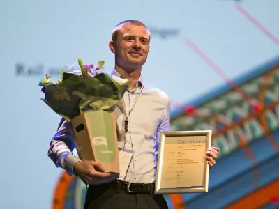 Luka Ekart, winnaar gedeelde 2e prijs categorie Master en winnaar Van Bentum Prijs