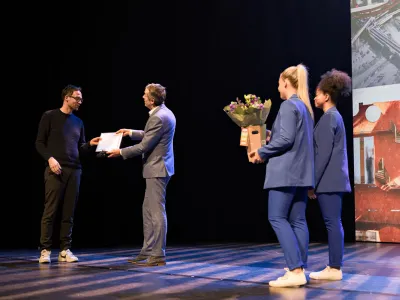Derk Sijtsma, winnaar 2e prijs categorie Master Architectuur