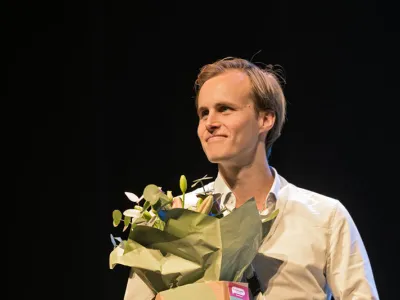 Aron den Otter, winnaar 1e prijs categorie Master Architectuur