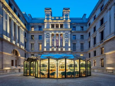 Grand Courtyard Pavilio at the OWO (© Kyungsub Shin Studio).