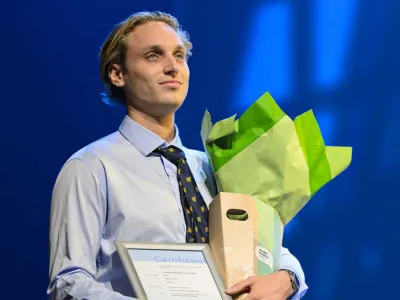 Noah Davis, winnaar 1e prijs categorie Master