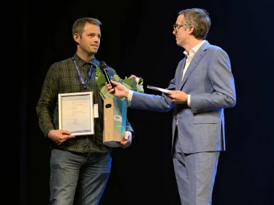 Hidde Mensonides, winnaar Van Bentum Prijs