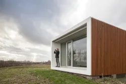 MOoij op de Vlietberg - ecohybride in de uiterwaarden, arch.: Equipe, foto: Tim v.d. Velde