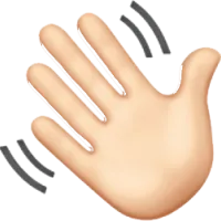 waving hand