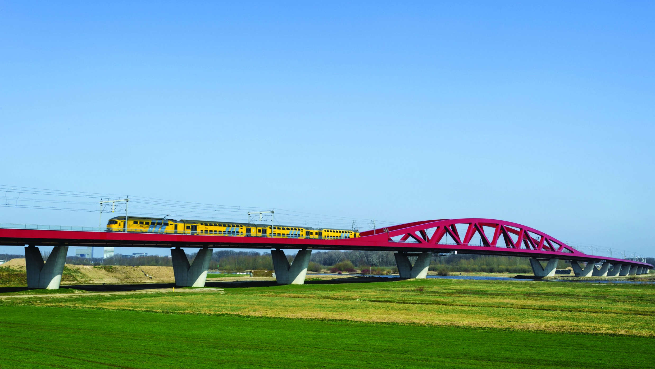 IJsselbrug Hanzeboog, ontw. en foto: Quist Wintermans Architecten